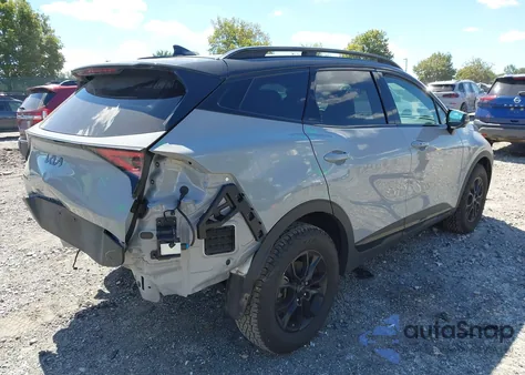 2025 Kia Sportage X-Pro Prestige from USA, damaged, VIN 5XYK7CDF6SG246505